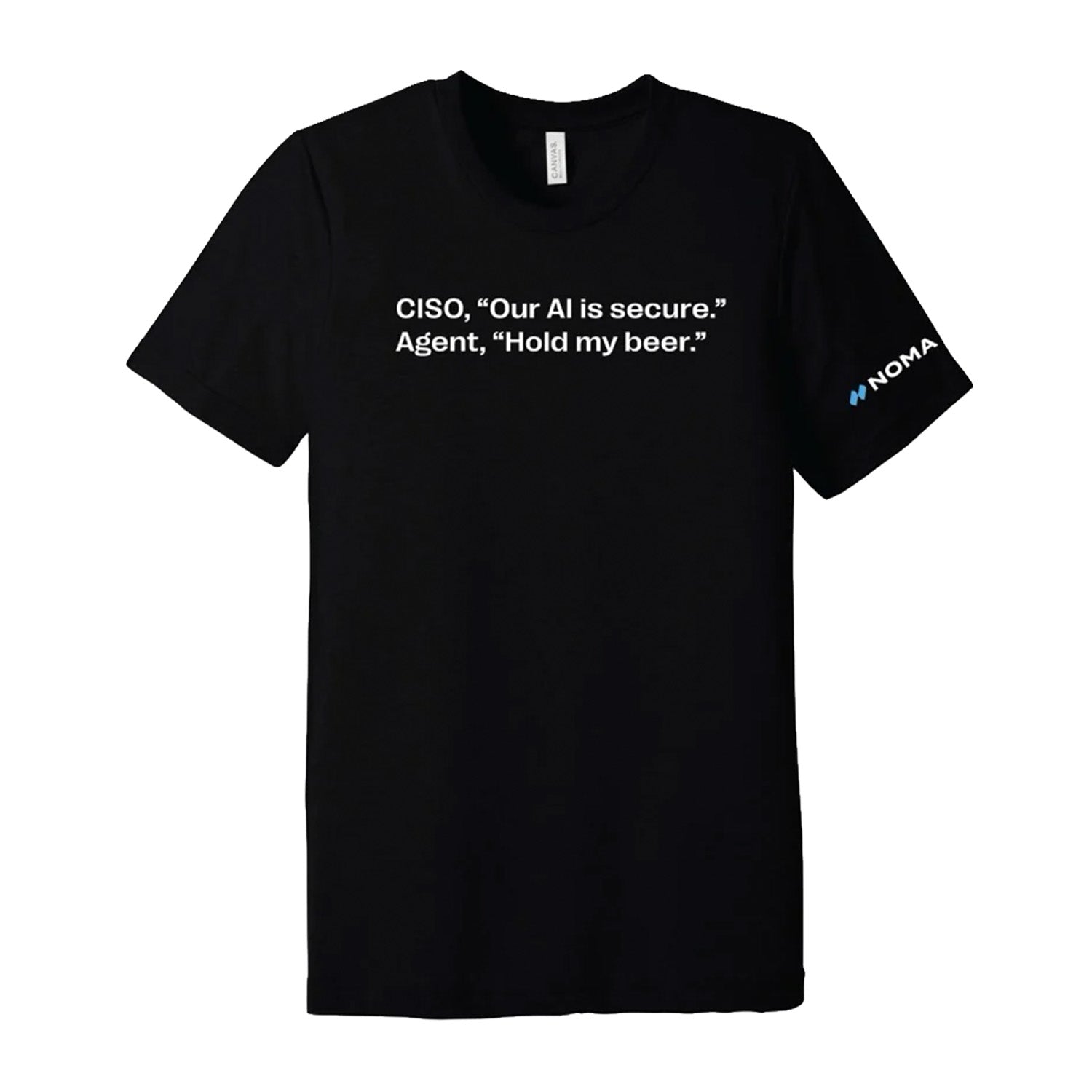 CISO, Our AI Is Secure T-shirt Black - US