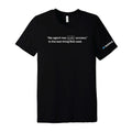 My agent has sudo access... Black T-shirts - US