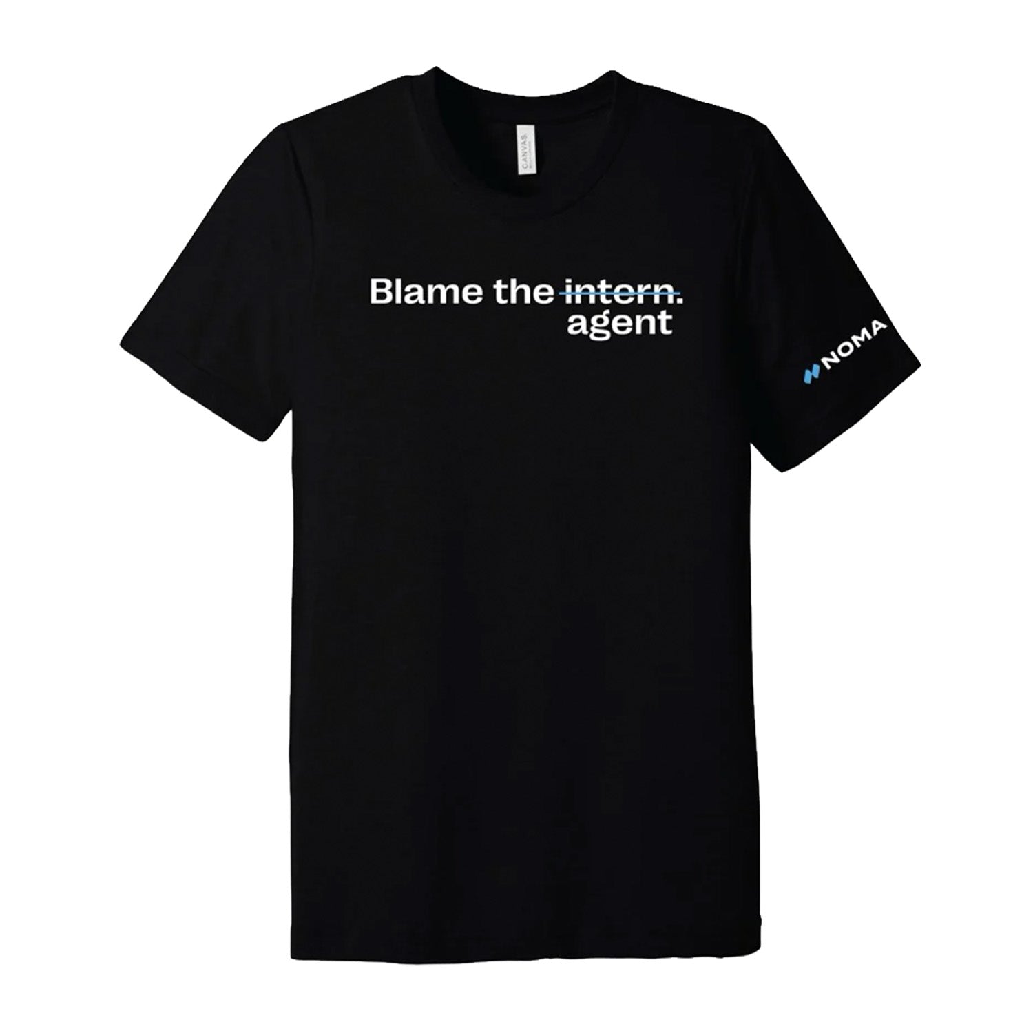 Blame the agent Black T-shirts - US